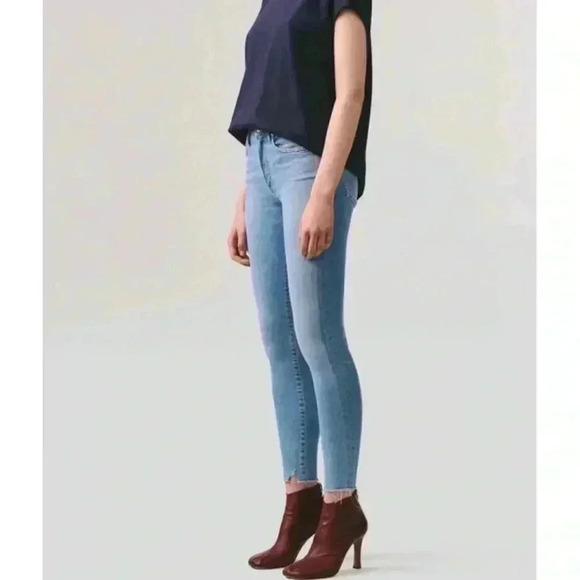 New Agolde Sophie Ankle Jeans Facet Sz 24 - Picture 2 of 10